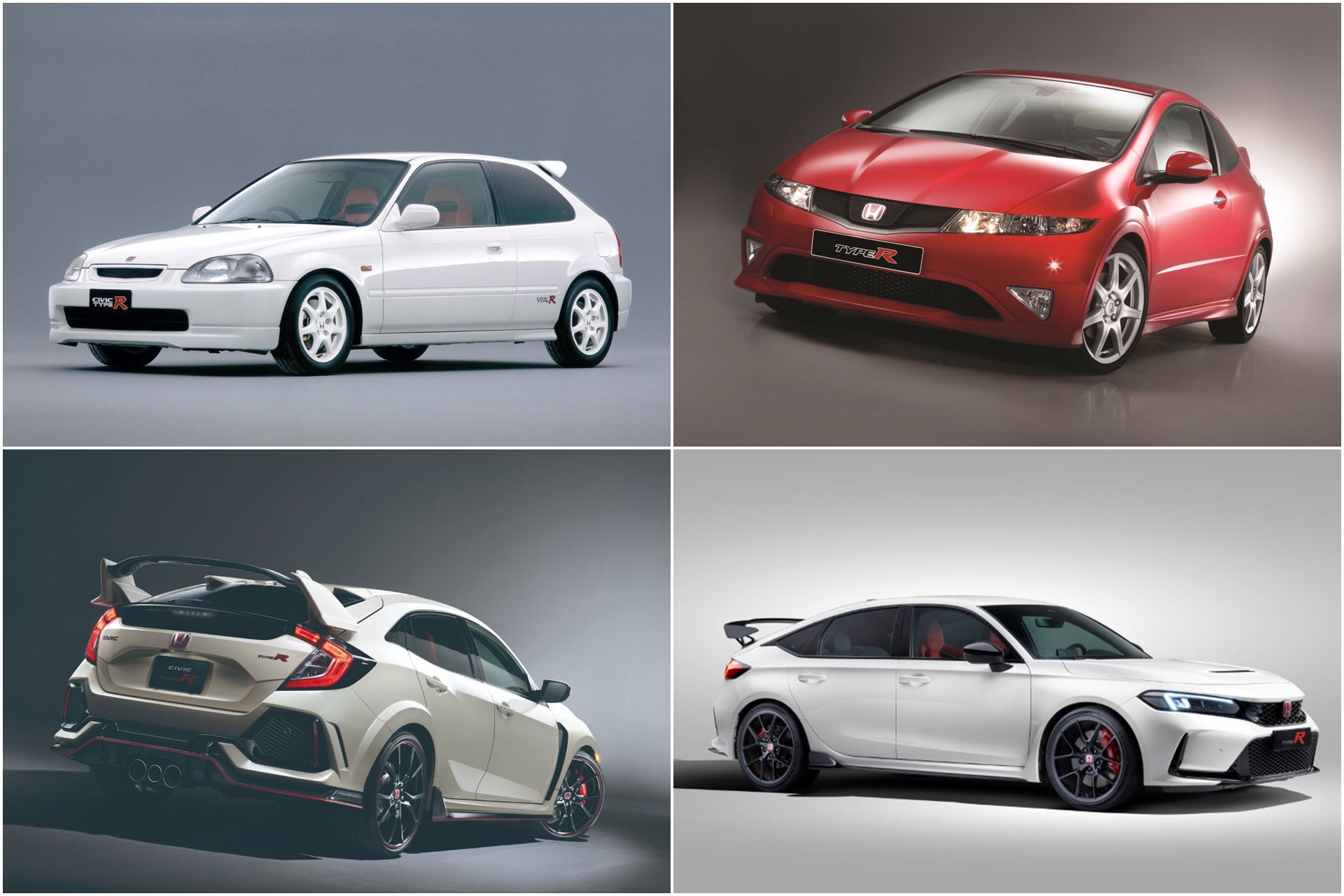 TopGear Honda Celebrates 25 Years Of The Civic Type R Which One Is
